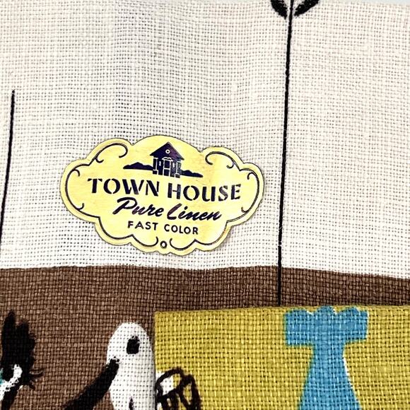 Vintage Pat Prichard Early American Kitchen Print Birds Fish and Transportation - Picture 2 of 6